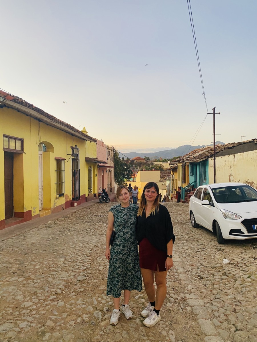 Lucy Johnson in Cuba