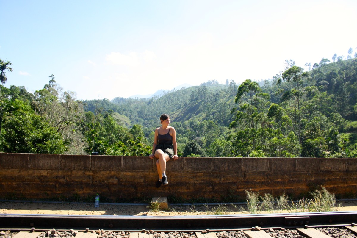 Lucy Johnson in Sri Lanka