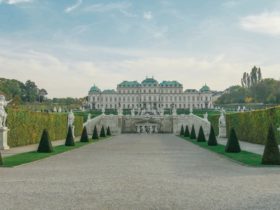 White Mansion in Belvedere, Vienna, Austria