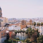 Overview of the city of Malaga, Spain