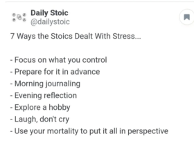 The 7 Ways Stoics Deal With Stress