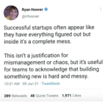 Screenshot from Ryan's Hoover tweet from June 5