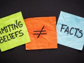Post it notes with the message "Limiting beliefs aren't facts"