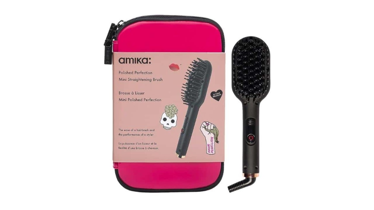 Amika Mini Straightening Brush