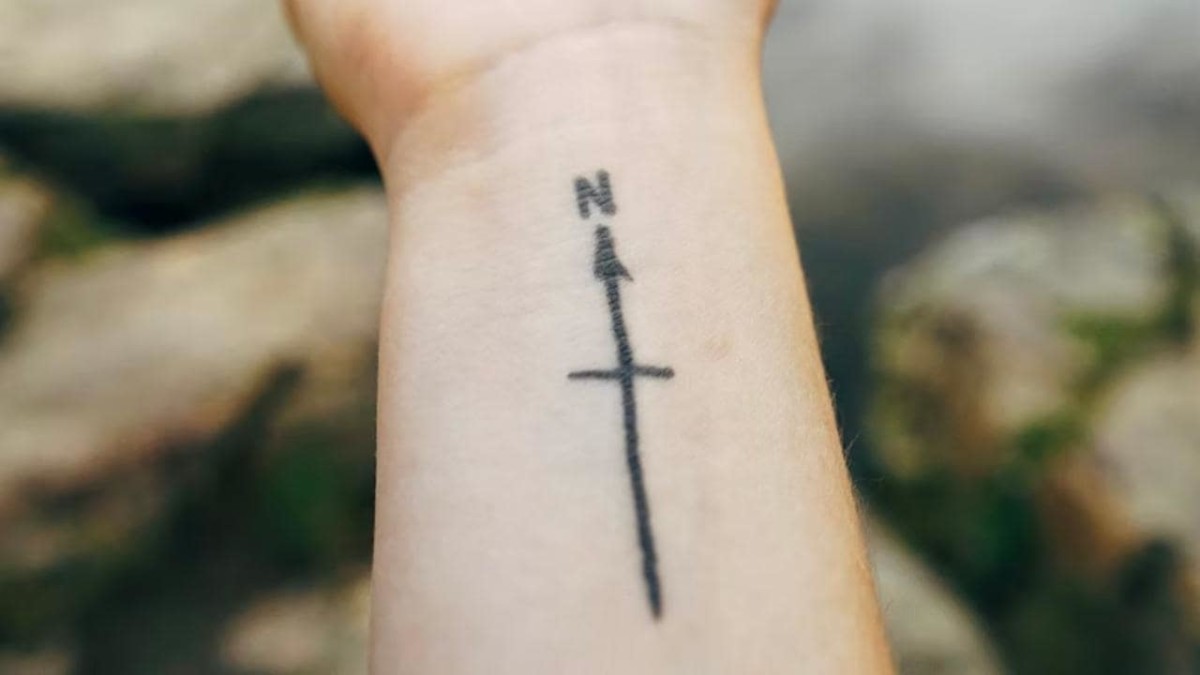 Compass Tattoo