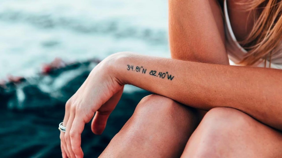 Coordinates Tattoo