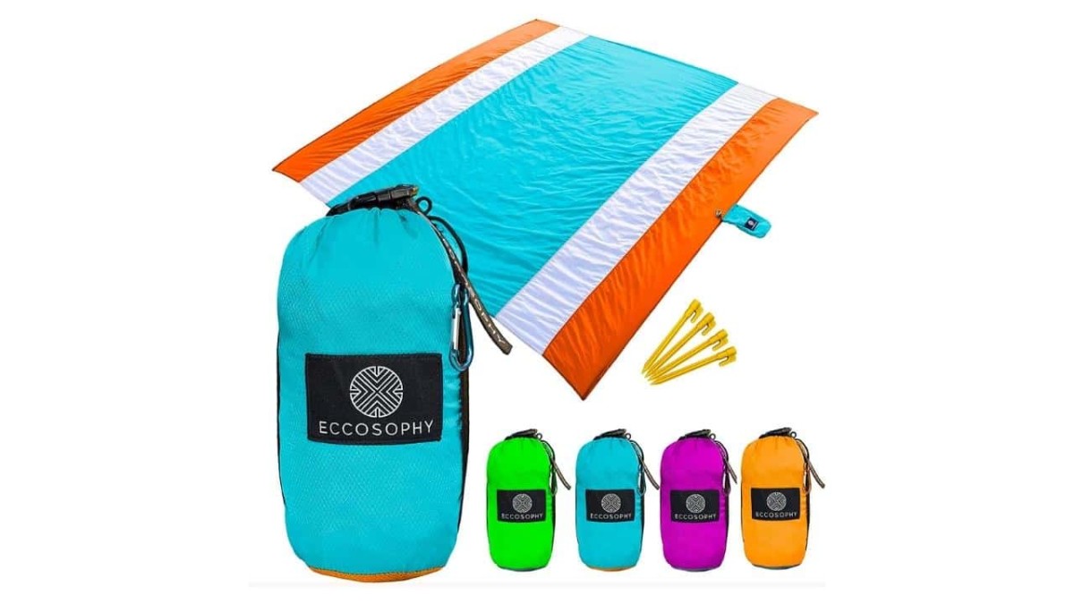 ECCOSOPHY Sandproof Beach Blanket