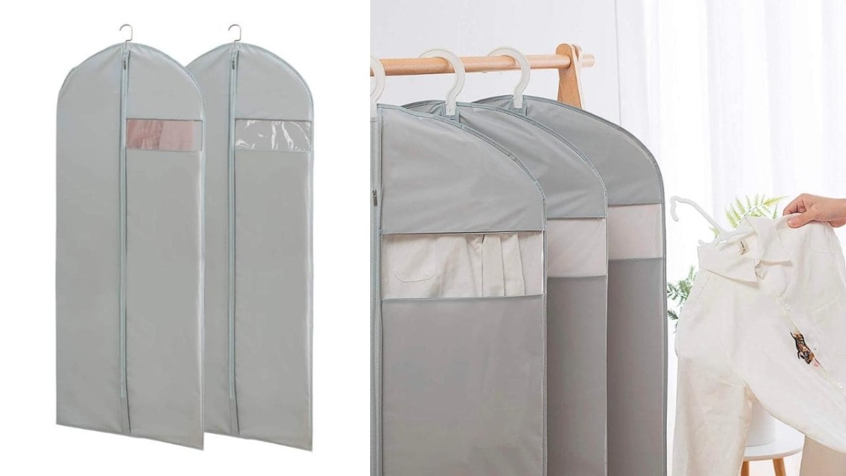 65'' Clear Garment Bag