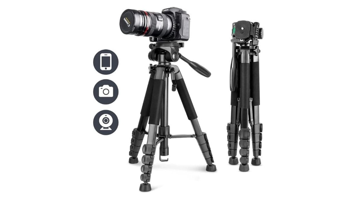 67” Camera Tripod with Travel Bag