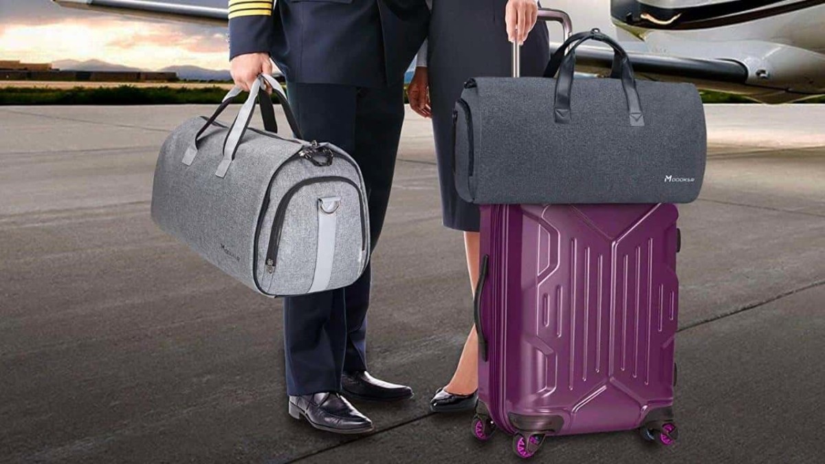 Convertible Garment Bag with Shoulder Strap