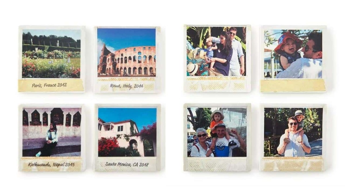 Custom Photo Travel Coasters