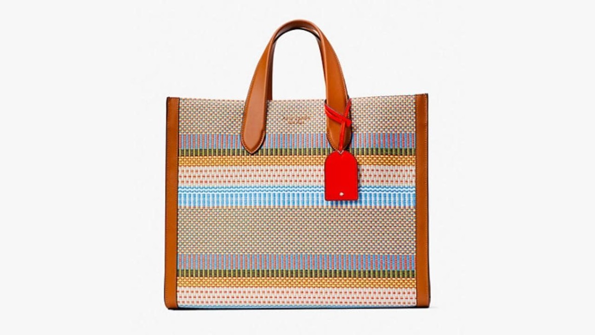 Manhattan Striped Tote