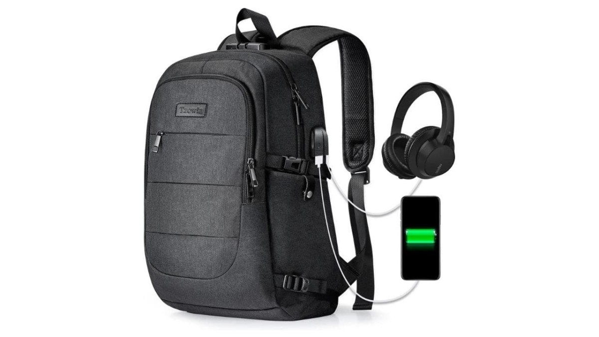 Tzowla Anti-Theft Laptop Backpack