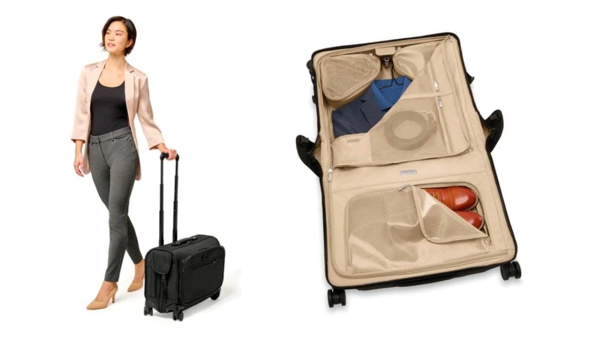 Wide Carry-On Garment Spinner