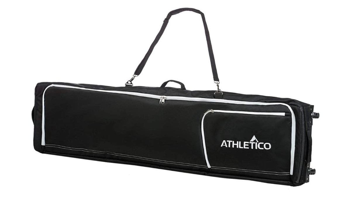 Athletico Conquest Padded Snowboard Bag with Wheels