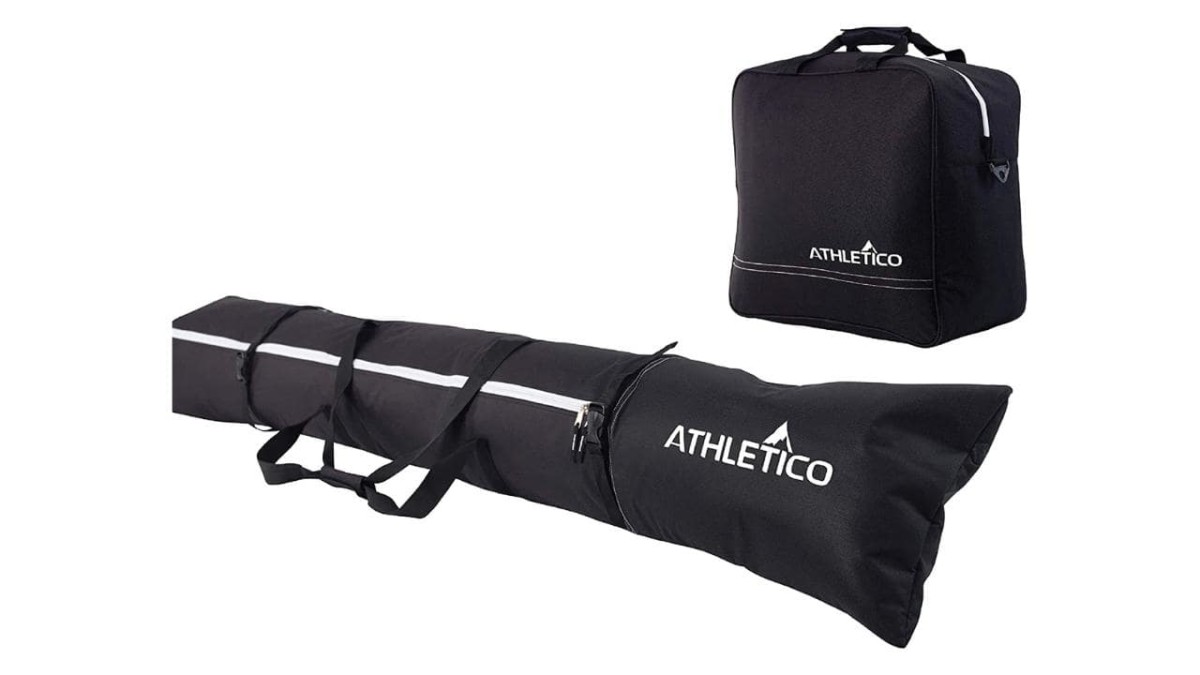 Athletico Padded Two-Piece Ski and Boot Bag Combo