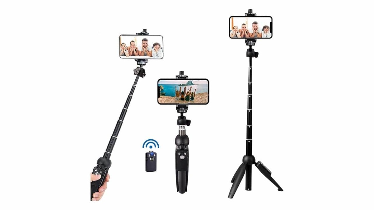 Bluehorn Portable Selfie Stick Tripod