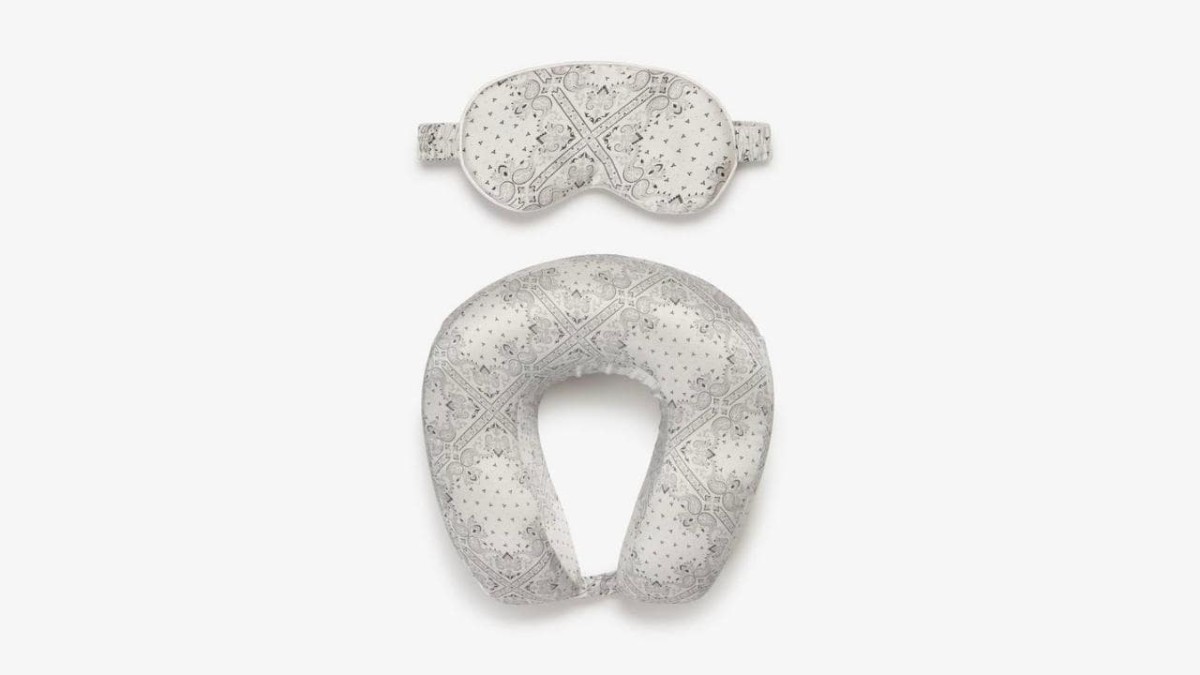 Calpak Neck Pillow and Eye Mask