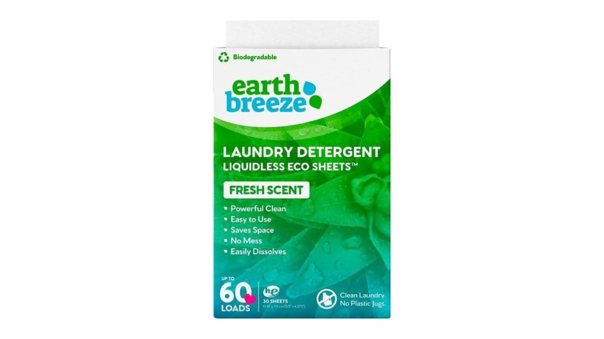 Earth Breeze Laundry Detergent Sheets