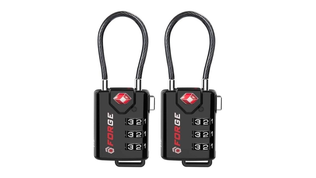 Forge TSA-Approved Luggage Locks