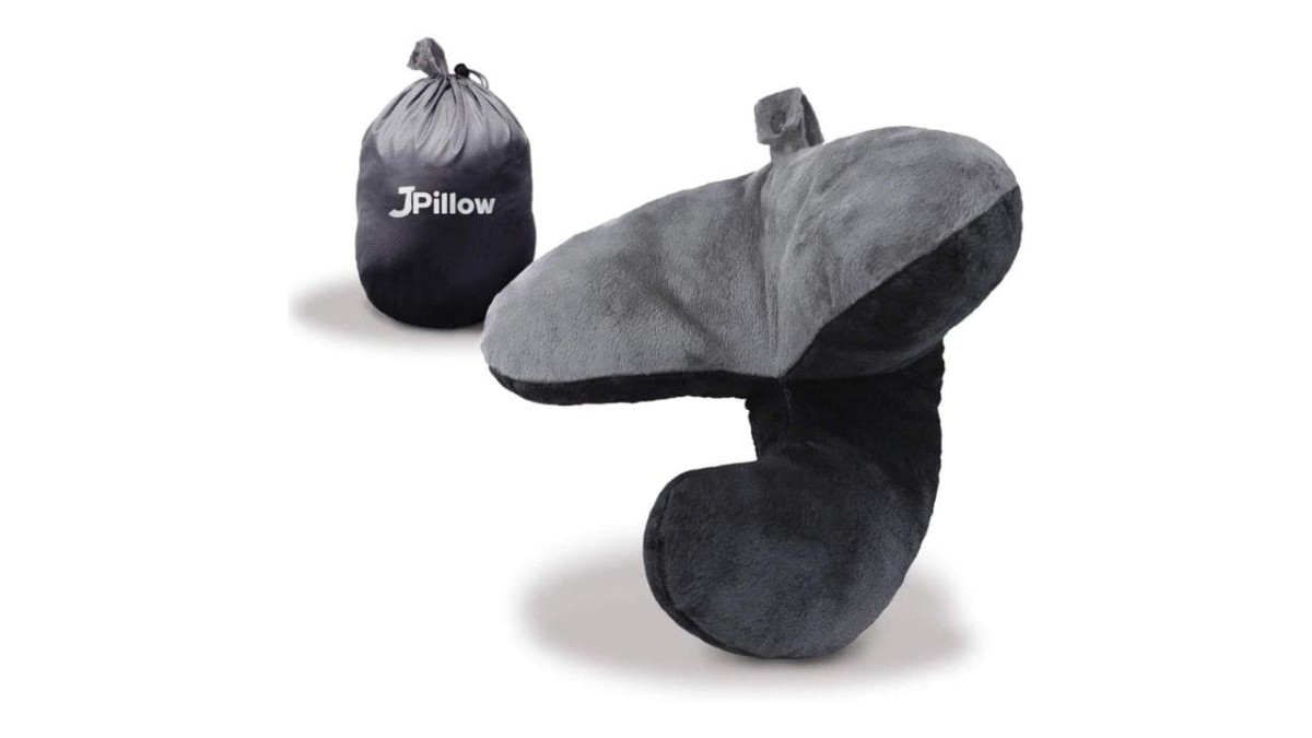 J-Pillow Chin Supporting Travel Pillow