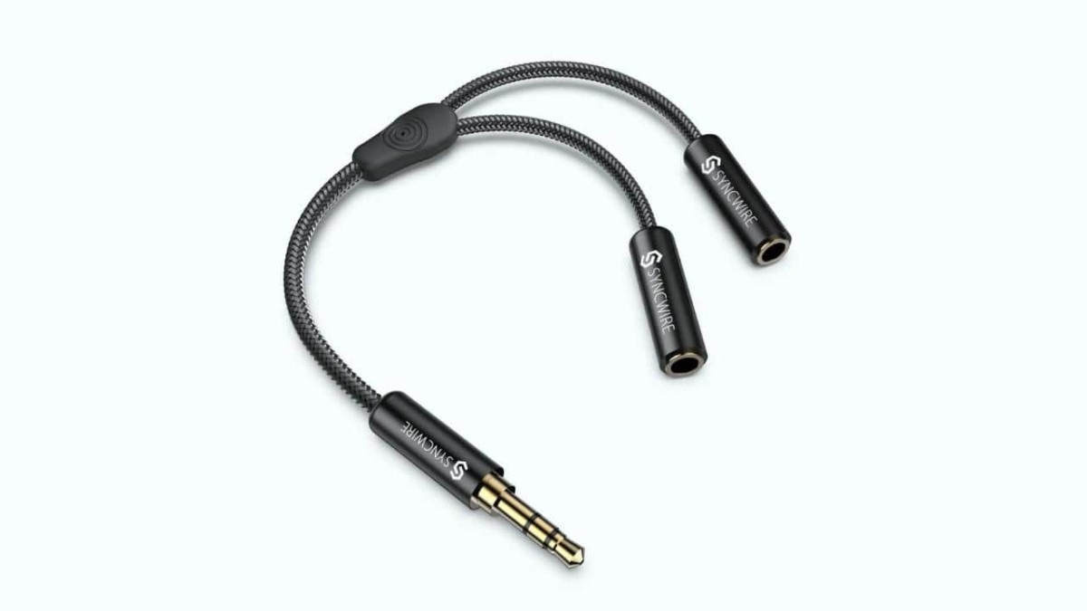 Syncwire Headphone Splitter