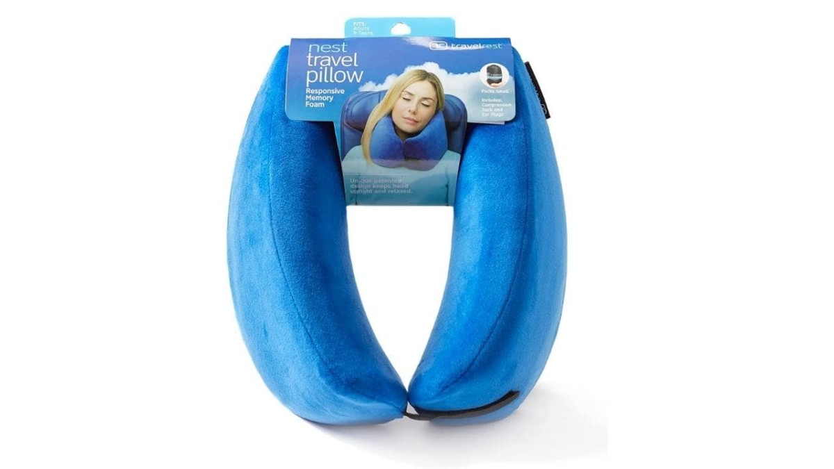 Travelrest Nest Memory Foam Travel Pillow