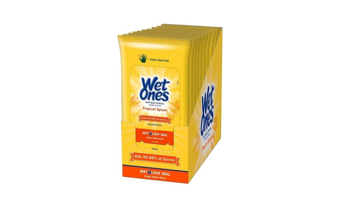 Wet Ones Antibacterial Hand Wipes