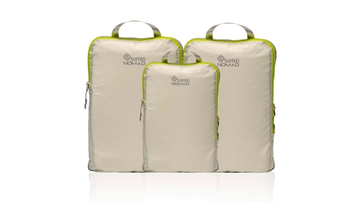 SUITEDNOMAD Compression Packing Cubes Set